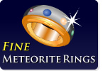 Fine meteorite rings