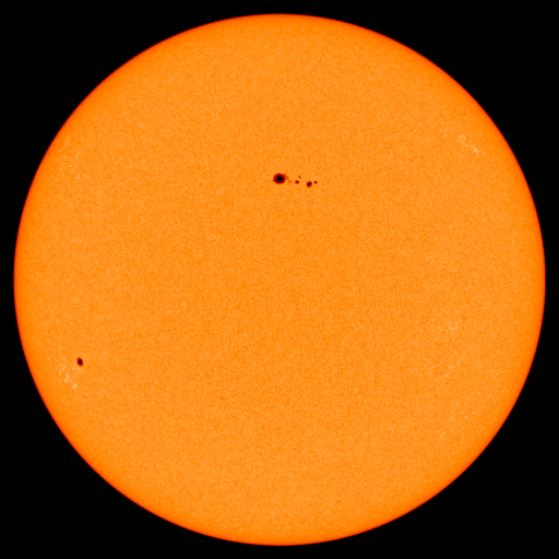 Active Region 1057 Active Region 1057, looking right at us!