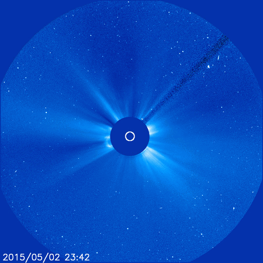 http://spaceweather.com/images2015/03may15/cme_anim.gif?PHPSESSID=67qrtvq25blbc6j5g65hl3j5a0