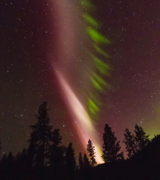 Space Weather aurora photo credit Rocky Raybell 05/07/2016