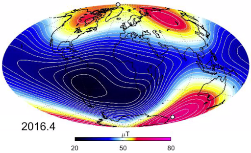 ESA Magnetic Field Image