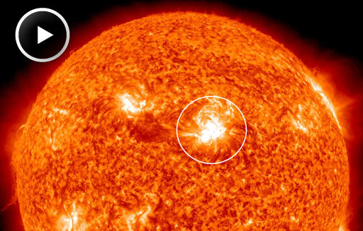 Second X-class flare erupts on the Sun in less than a month