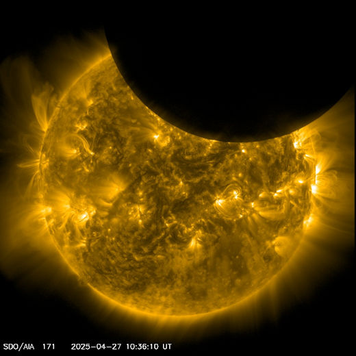 Image de l'éclipse