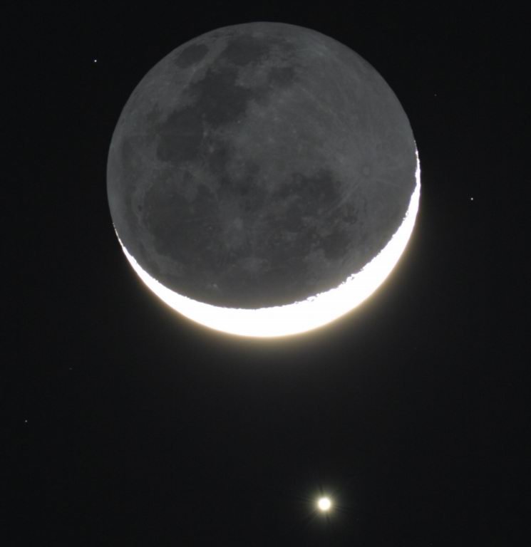 Луна квадрат Юпитер. Солнце и Луна в космосе. Планета Wolf 1061 c. 2th November 2001 Moon.